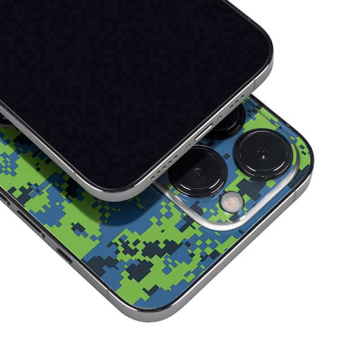 NBA Minnesota Timberwolves Digi Camo iPhone 14 Pro Skin